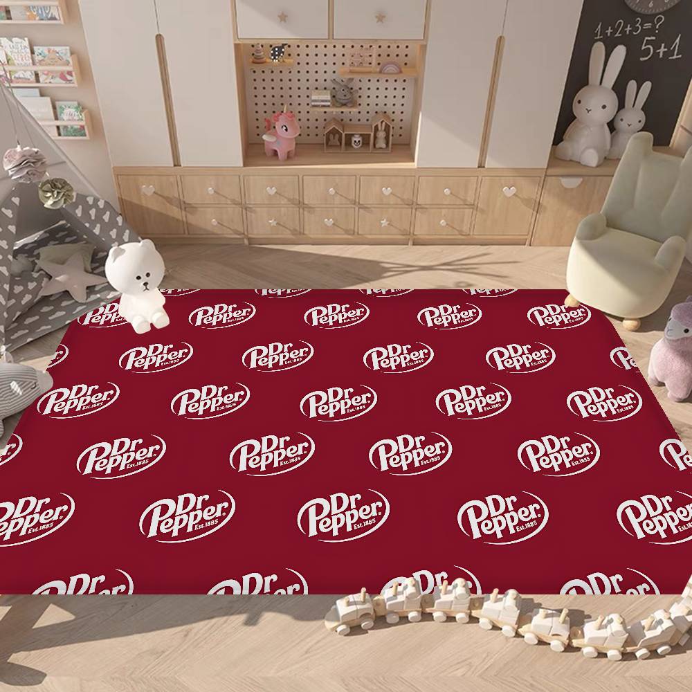 

D-Dr Peppers Logo Floor Mat Rectangle Anti-slip Home Soft Badmat Front Door Indoor Outdoor Mat Welcome Doormat 40x60cm
