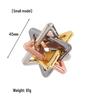 Kleine Kongming-Schloss-Puzzle-Spielzeug aus Zinklegierung - Luban-Schlossring-Puzzle-Lösung