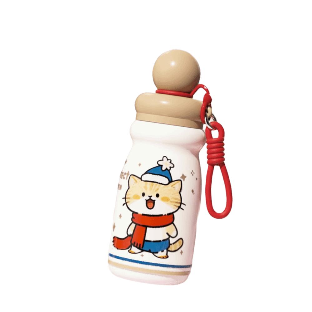 

Animal Pattern Insulated Cup 500ml Insulated Water Bottle Stainless Steel Water Cup for Tea Coffee коричневый