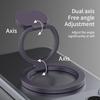 Solid Color Folding Double‑Sided Magnetic Ring Phone Holder Multi‑Angle Adjustable Portable Phone Stand