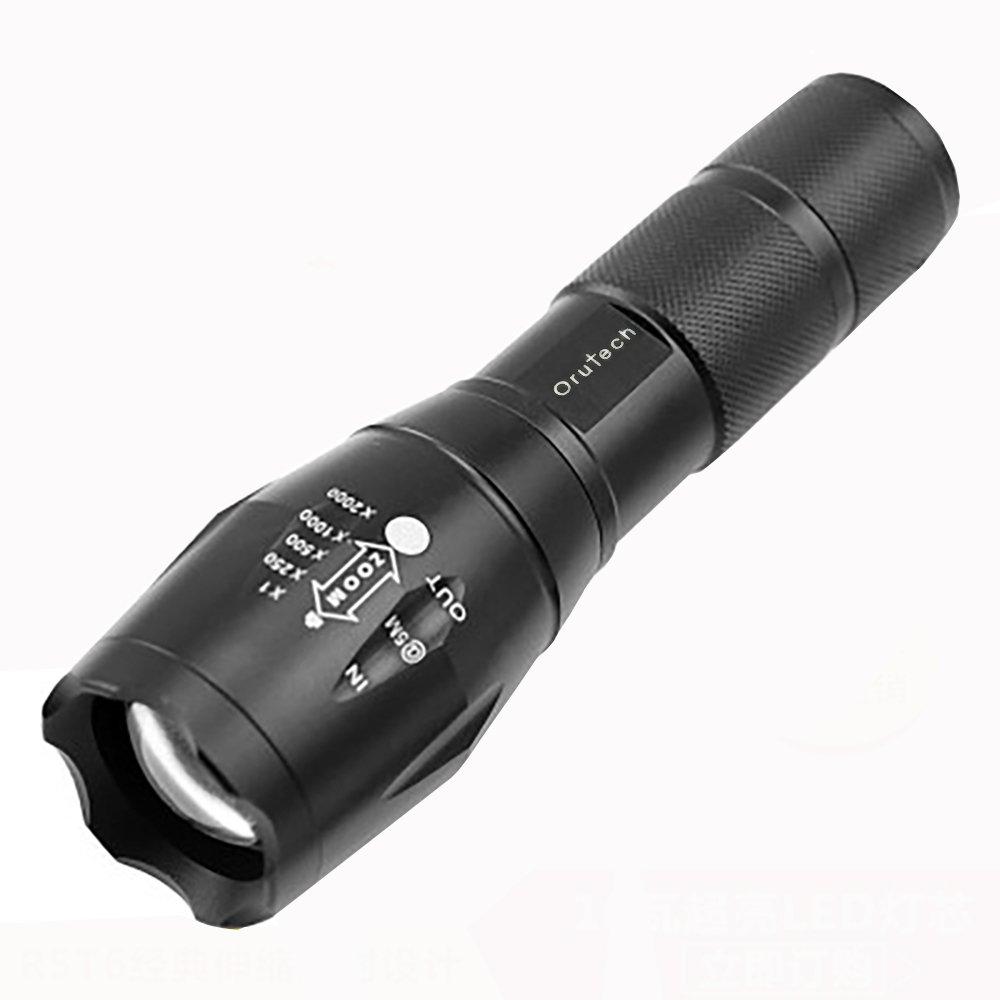 

Orutech Большой светодиодный 5 Аварийный набор из 5 фонариков, Сверхяркий, С зумом, Режимы, Готовность, (ca100104a05n0)