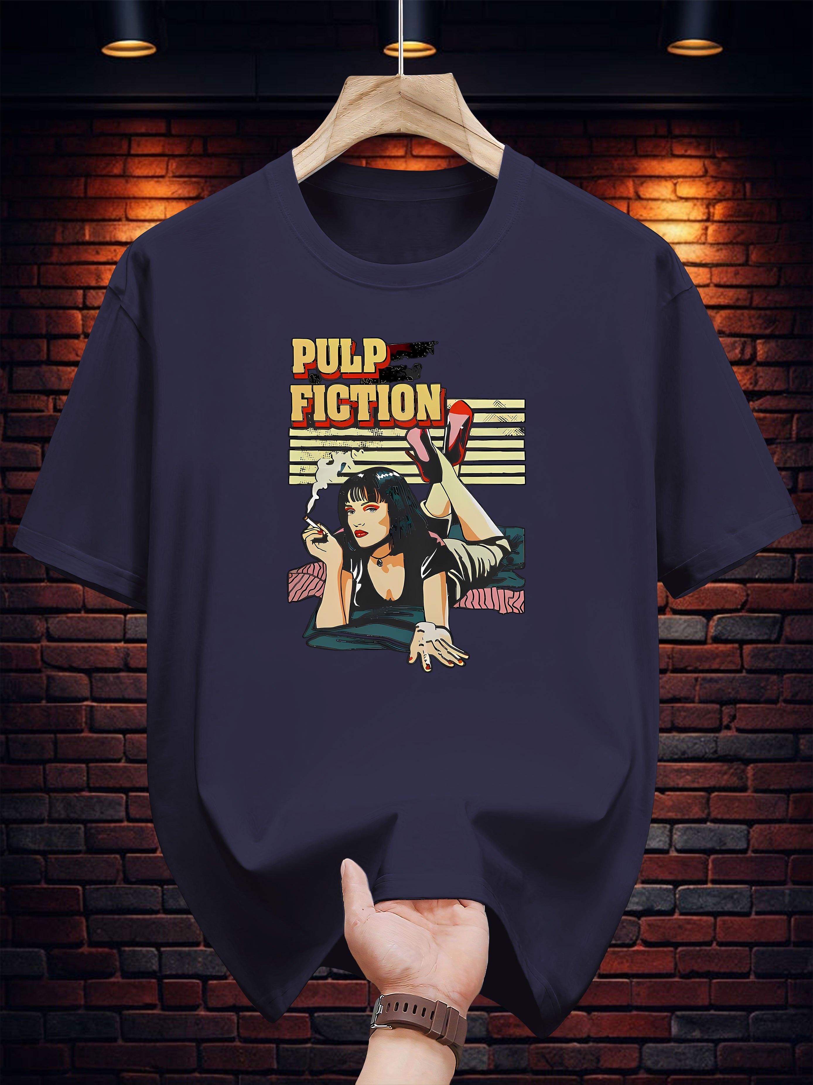Graphic T-shirt - Pulp Fiction Movie Print L