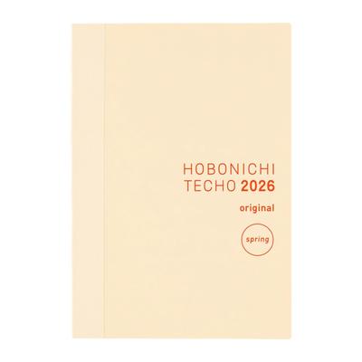 Hobonichi Techo 2026 Original [A6 / 1 Seite pro Tag / April / Sonntag-Start]