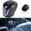 Präzise Übergänge Auto Innenraum 6-Gang Schaltknauf Auto Schalthebelknauf ABS-Kunststoffabdeckung Komfortabler Griff Einfache Installation