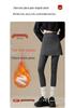 Women's Shark Pants: Fake Two-Piece Design, Yoga-Ready, Abdominal Shaping, Ideal for Spring, Autumn, Winter, Perfect Cycling Base Layer.