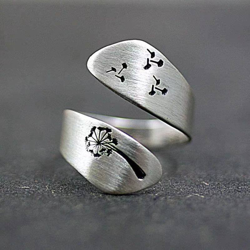 Handmade Mountain and Forest Rings · Tibetan Vintage Rings