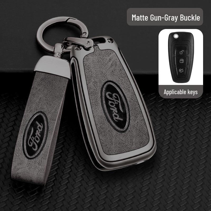 Ford Key Case Compatible with Mondeo, Edge, Explorer, Focus, EVOS, Escape