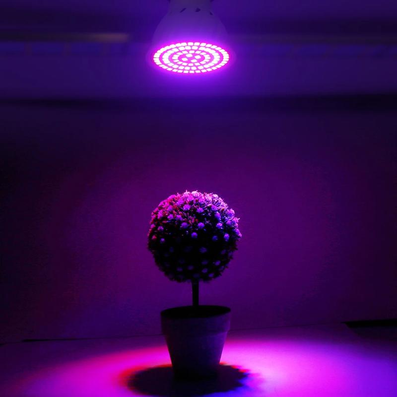 1Pc Led Grow Bulb 110V LEDs Full Spectrum LED Plant Greenhouse Hydroponic Growth Light Indoor Plant Phyto Flower Lamp