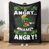 Warner (34) Customize Your Name Blanket Cozy Personalized Blanket Soft & Cozy Great for Bedding Picnics Nap Living Room Four Seasons Multipurpose