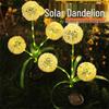 Dandelion Solar Waterproof Firework Lights - Outdoor Decorative Garden & Patio Ambiance