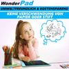WonderPad Magische Zaubertafel LCD Pad Kinder Leuchttafel Schreibtafel Maltafel