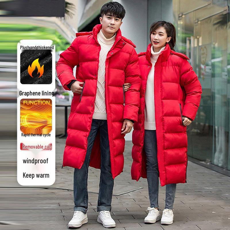 Unisex Winter Long Cotton Coat -