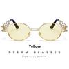 Sunglasses Steampunk Themed Retro Metal Frames Outdoor Framed Fashion Glasses