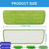 Hands-Free Spray Mop with Microfiber Cloth for Dry/Wet Use - Velcro Mop Accessories