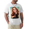 Rita Hayworth Gilda Tshirt Fashion Print Casual Short Sleeve