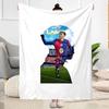 Lamine Yamal's Barcelona Player Celebration Blanket Warmthful Decor Great for Office Bed Sofa Four Seasons Universal Digital Print Gifts For Family Or
