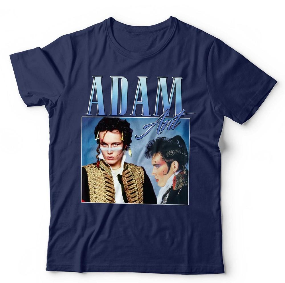 Adam Ant Appreciation Tshirt Unisex Throwback Homage Stag or Hen Do XL