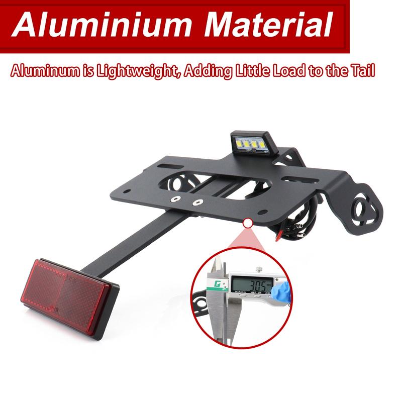 Fit For Yamaha YZF R6 YZF-R6 2006- Motorcycle Rear Tail Tidy Fender Eliminator Kit License Registration Plate Holder
