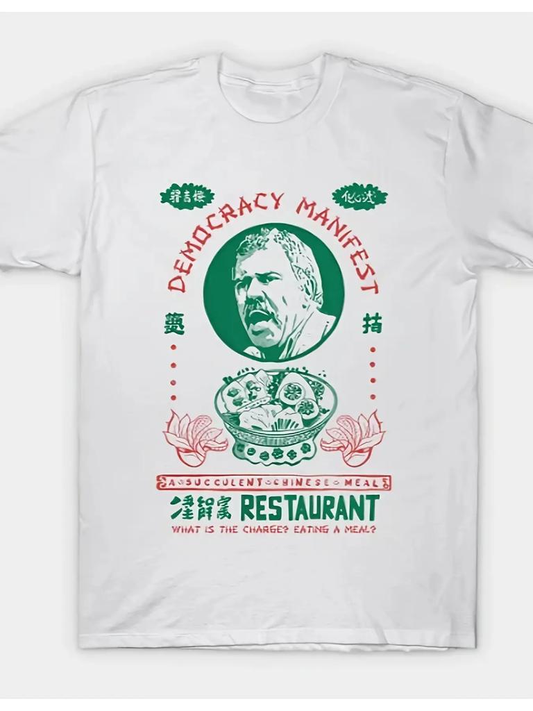 MenS Chinese Food Graphic TShirt Soft Comfortable Fabric Chinese Restaurant Design AllSeason Tee for Chinese Cuisine Fans