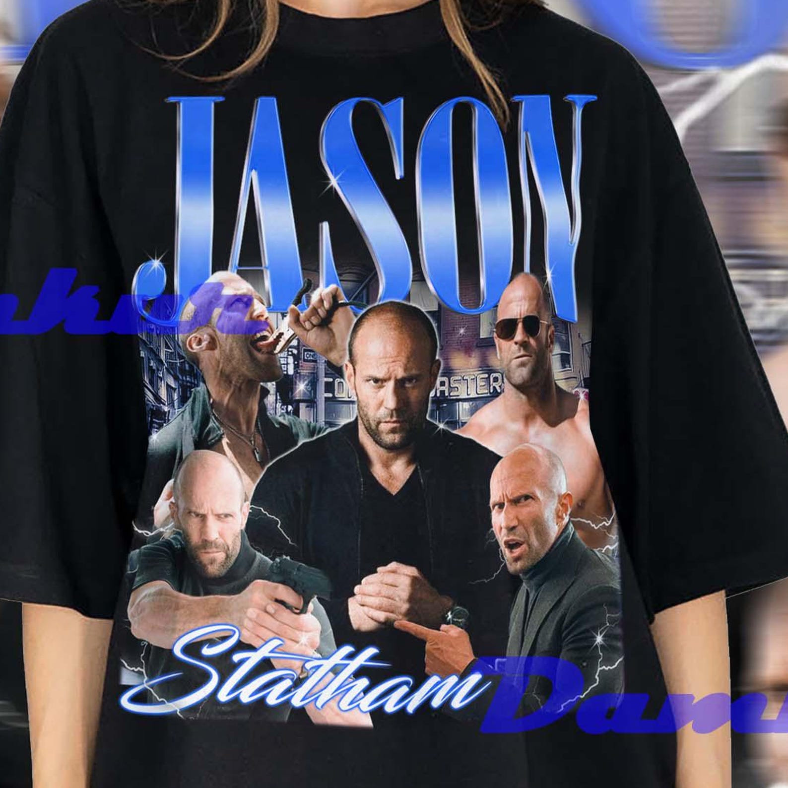 Jason Statham Shirt, Jason Statham Retro Tshirt, Jason Statham T-shirt, Jason Statham Movie Tees, Jason Fan Gift, Jason Statham T-shirt 4XL