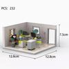 MOC Stadt Straßenszene Zahnarztpraxis Serie Bausteine Krankenhaus Labor Mediziner Zahnarzt Zähne Stein Freund Spielzeug Geschenk