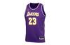 Nike Maillot de Basketball X NBA Adolescents 3Y2B7BXJP-LAK23