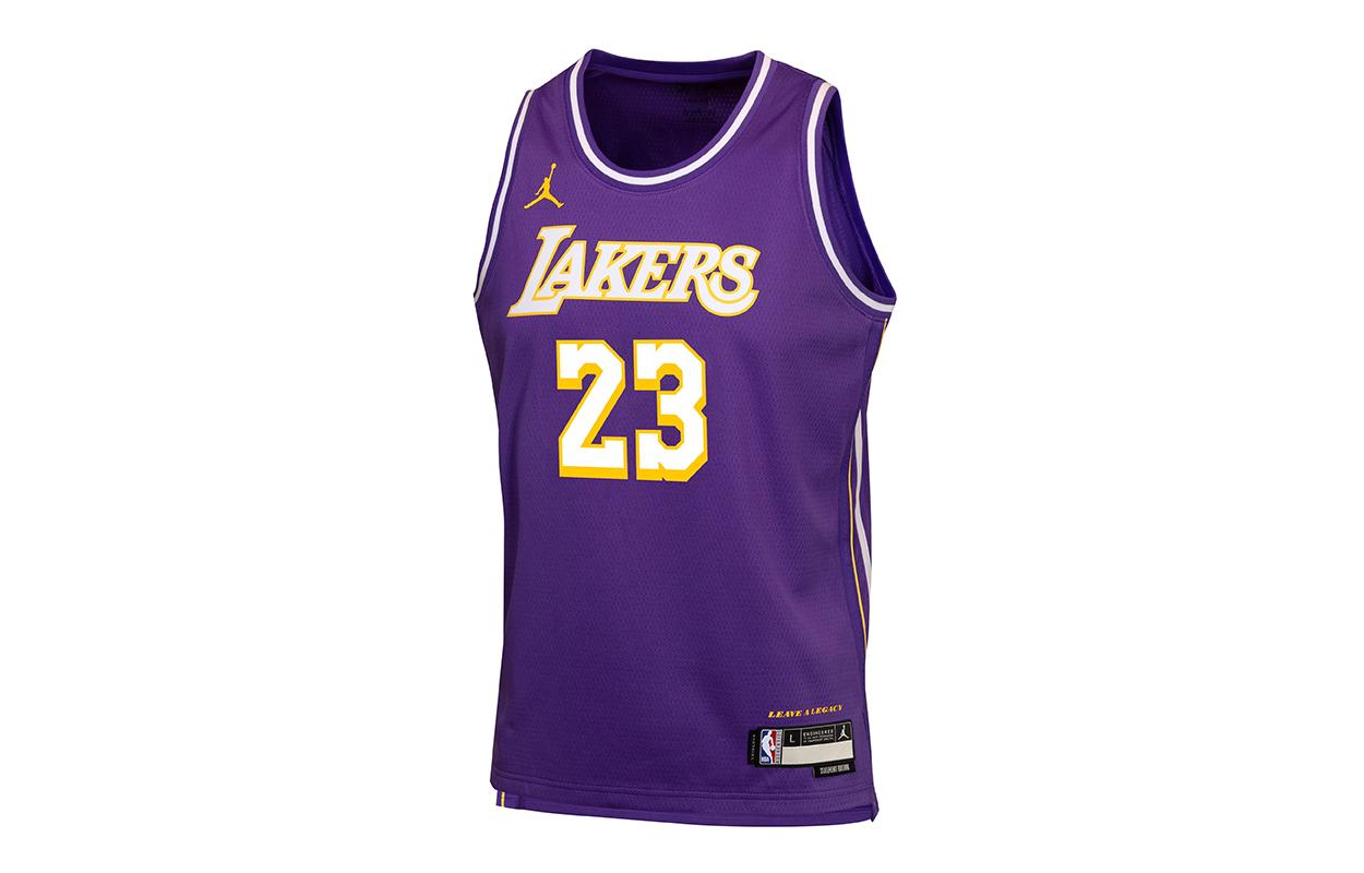 Nike x NBA Basketball Jersey Teenagers 3Y2B7BXJP-LAK23 L