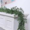 6ft Christmas Garland, Realistic Pine Garlands Christmas Decorations, Artificial Faux Greenery Garland For Mantle Indoor Home Xmas Holiday Decor