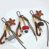 Elegant Star Keychain Bag Charm Practical Metal Key Holder Bags Pendant Stylish Purse Accessory For Women