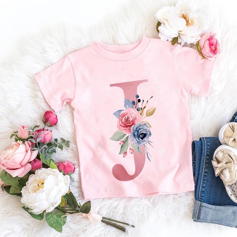 T-shirt Capibara Vestiti Bambini Magliette Grafiche Estive Abbigliamento Girocollo per Ragazze Manica Corta Top Moda Bambini Vestiti da Ragazza