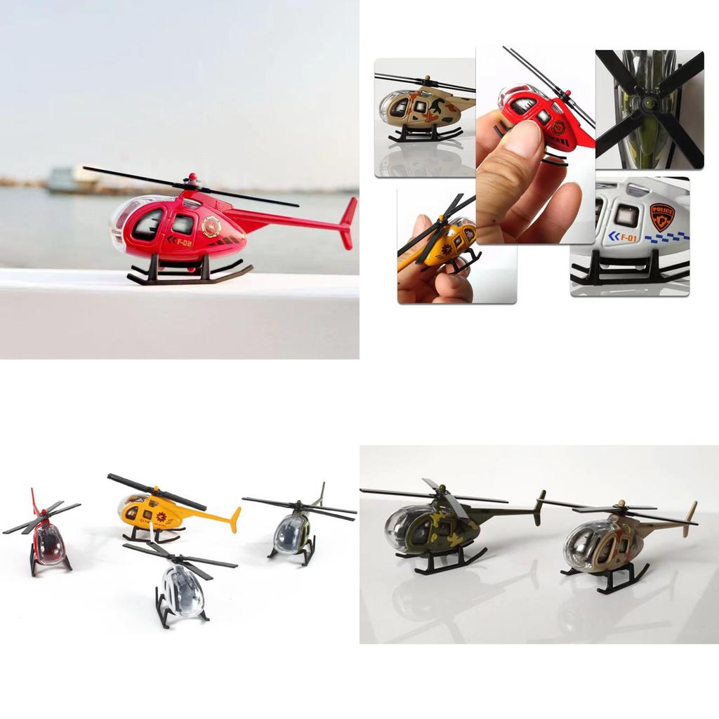 Premium Metal Aircraft Toy Realistic Helicopter Fighter Plane Model, Perfect For Boys