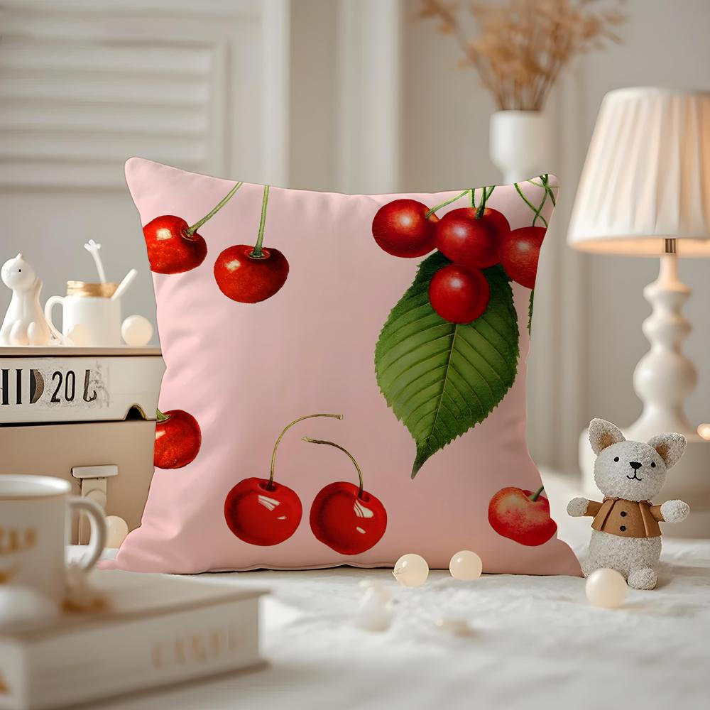 Kirsh Cushion Cover Anti-dustmite Pillowcase Invisible Zipper Silky Short Plush Sofa Cushion Cover