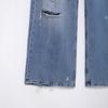 2025 Spring Women's European-American Ripped Loose Mid-Waist Jeans