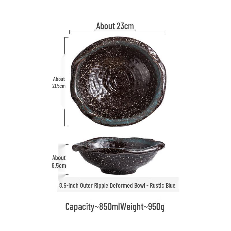 ZISIZ Japanese Style Ceramic Soup Bowl