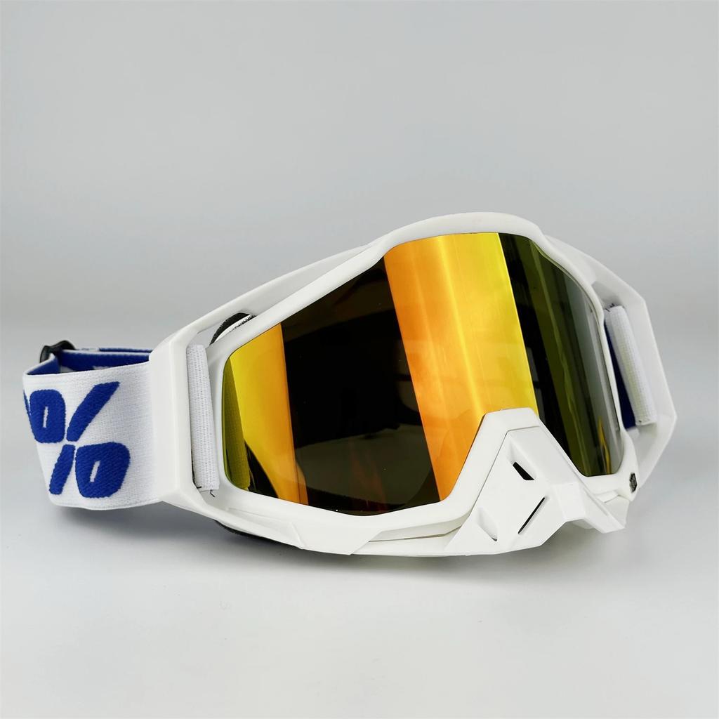 100% Off-Road Goggles Motorcycle Off-Road Goggles Windproof Sand Anti-UV Glasses Outdoor Helmet Accessories