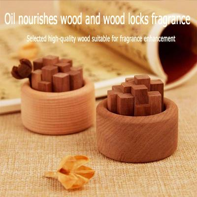 Essential Oil Diffuser Home Perfume Diffuser Expander Beech Wood Reed Diffuser Bottle  Eco-Friendly Fireless Aroma Aromatherapy