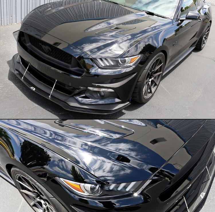 Ford Mustang 2015-2017 APR Carbon Fiber Canards & Bumper Blade Spoiler