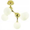 Pendant Lamp Ceiling Chandelier Balls Gold Modern Led Milky