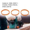 1Pcs Girth 218mm 238mm 255mm 268mm Drive Belt Power Tool Accessories Double Cog Style Electric Planer Parts Orange