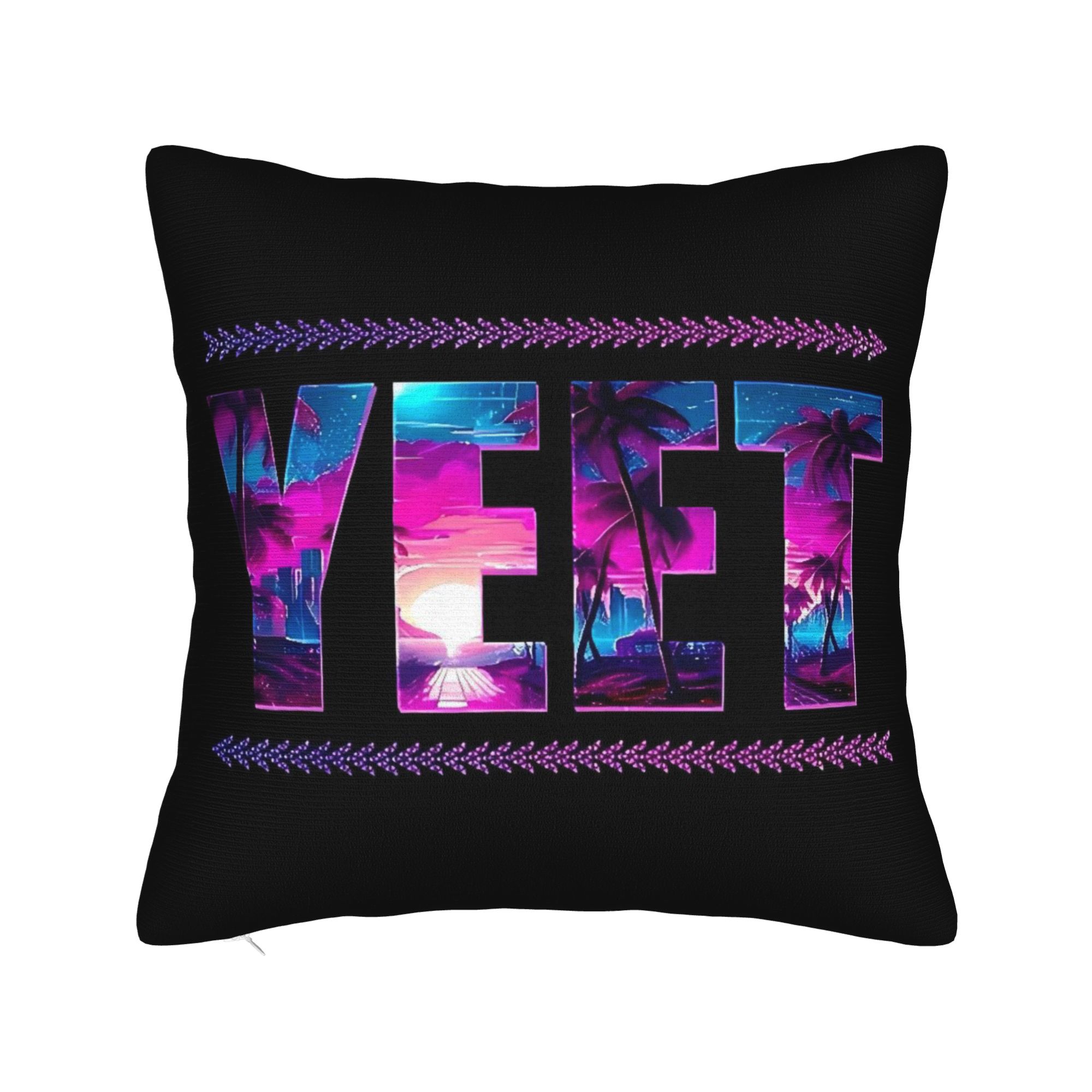

Pillow Cover JEY YEET USO Wrestling Kawaii Pillow Case For Sofa Couch Bed Living Room Pillowcases 16x16Inch