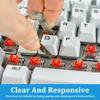 150 Pieces Keyboard Replacement Parts Compatible for Cherry MX Gateron Mechanical Keyboard LED Switches 3Pin Durable Waterproof