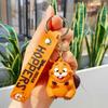 Hoppers Anime Mabel Keychain Cartoon Hoppers Pvc Figure Keychain Backpack Bag Car Keyring Pendant Prop Gift For Kids Adults Children's Birthday Gift