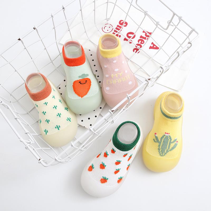 Non-slip Breathable Toddler Socks Shoes - Soft Sole Silicone for Spring and Autumn