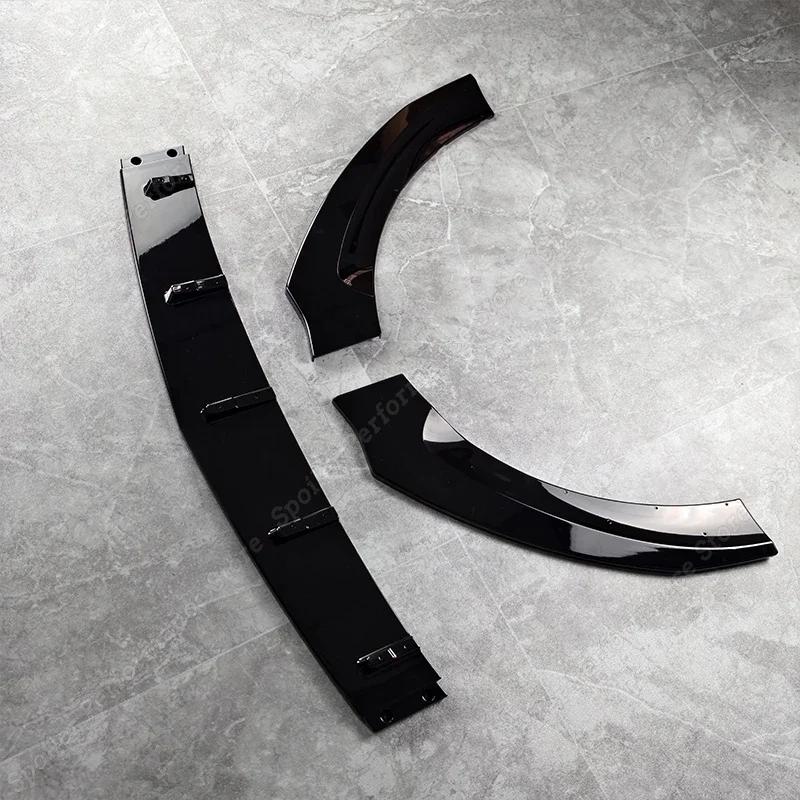 Maxton Style Front Bumper Lip Splitter Spoiler Body Kit for Mercedes Benz CLA C118 X118 AMG Line CLA200 CLA220 CLA 250 2019-2023