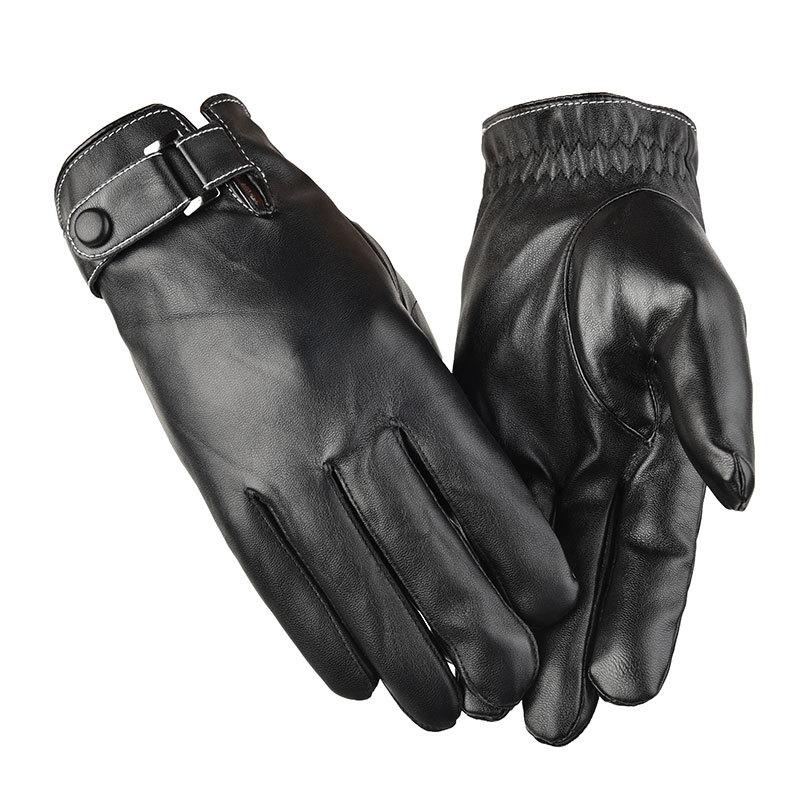 Warm Gloves for Men Autumn and Winter Outdoor Sports Cycling Cycling with Fleece Cold Proof Motorcycle Touch Screen Gloves