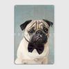 Mr Pug Metal Plaque Poster Wall Mural Party Personalized Wall Decor Tin Sign Poster
