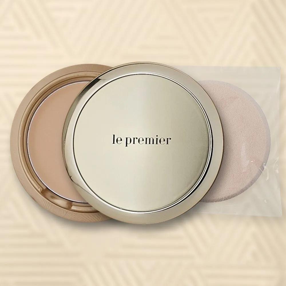 ENPRANI Le Premier Пудра-пуф для лица №. 23 Основной продукт + Сменный блок / Двусторонний пудровый компакт
