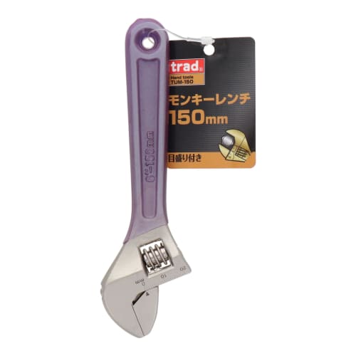 Sankyo Corporation Traditional Adjustable Wrench 150mm TUM-150