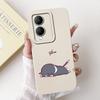 For Vivo Y17s Case VivoY17s Y 17S 4G 2024 Cute Panda Rabbit Cartoon Soft Silicone Shockproof Phone Cases