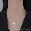 Moon Star Necklace Women Luxury Celestial Collarbone Chain Fashion Versatile Jewelry